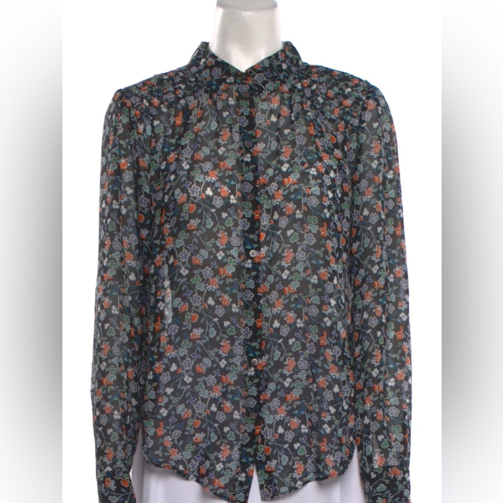 Veronica beard button down ladies blouse top